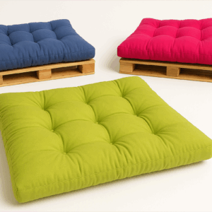 Coussin palette matelassé