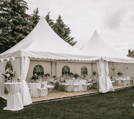 Tente Pagode et mobilier