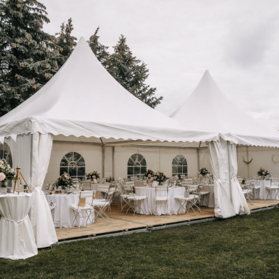 Tente Pagode et mobilier